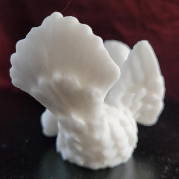Vintage Alabaster White Dove Love Bird - Picture 7 of 11
